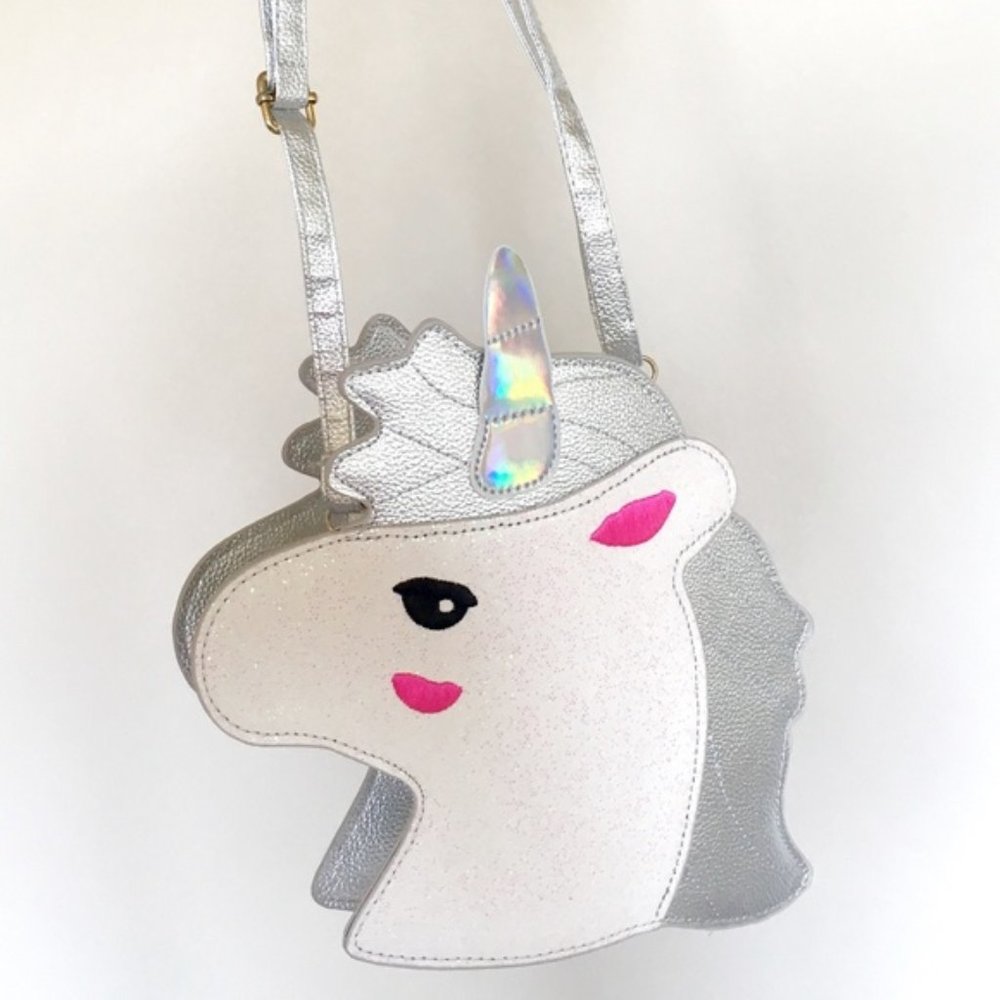 Unicorn Holo Holographic Silver Hologram Crossbody